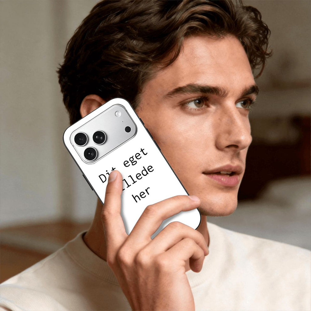 Personligt iPhone 18 Pro-cover med dit eget billede