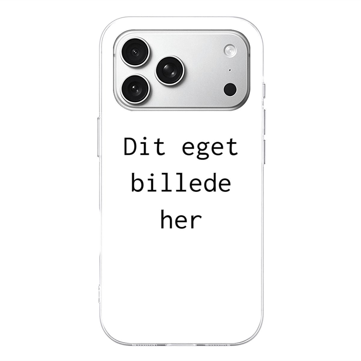 Personligt iPhone 18 Pro-cover med dit eget billede